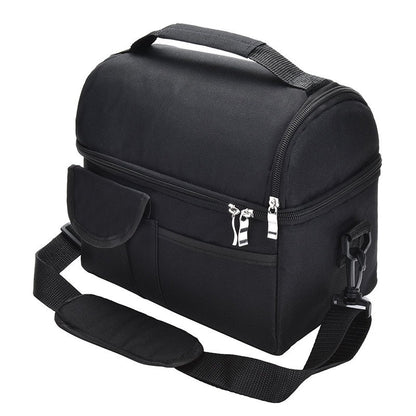 Hot lunch bag with large capacity, shoulder lunch bag