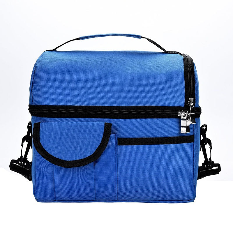 Hot lunch bag with large capacity, shoulder lunch bag